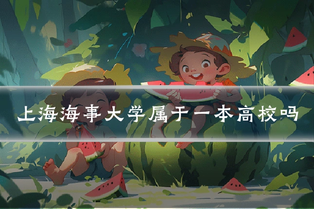 上海海事大学属于一本高校吗
