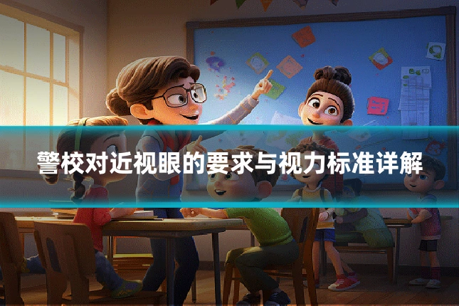 警校对近视眼的要求与视力标准详解