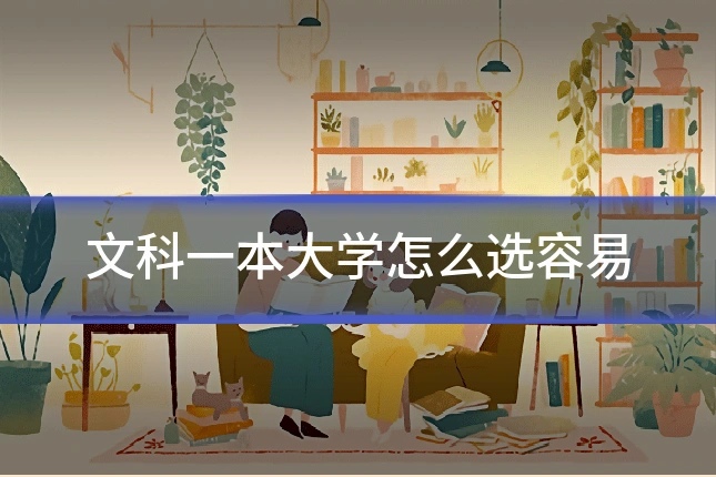 文科一本大学怎么选容易