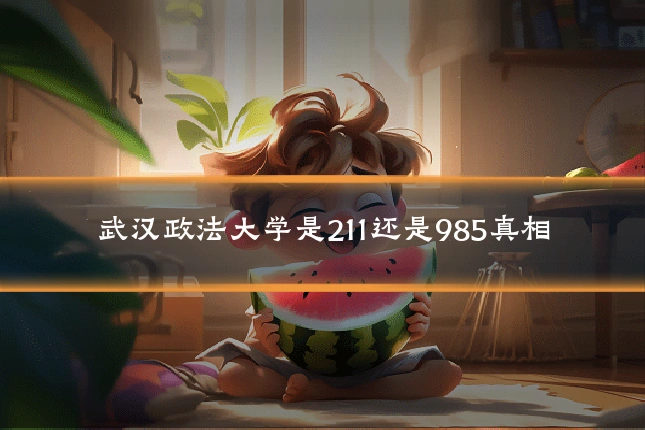 武汉政法大学是211还是985真相