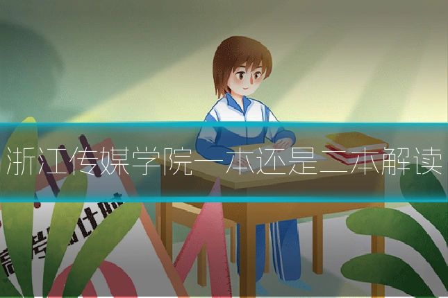 浙江传媒学院一本还是二本解读