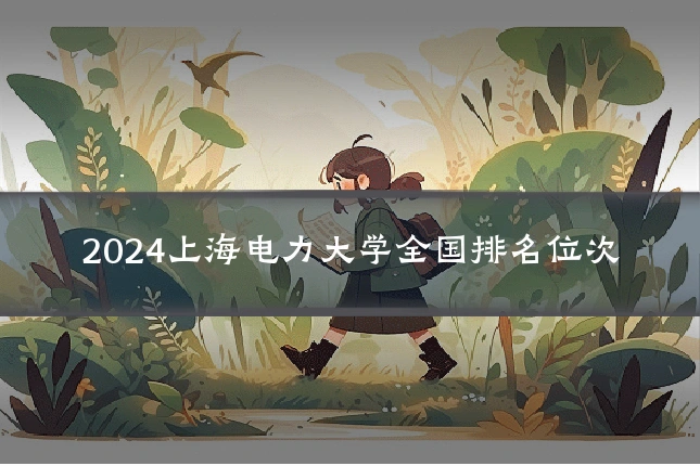 2024上海电力大学全国排名位次