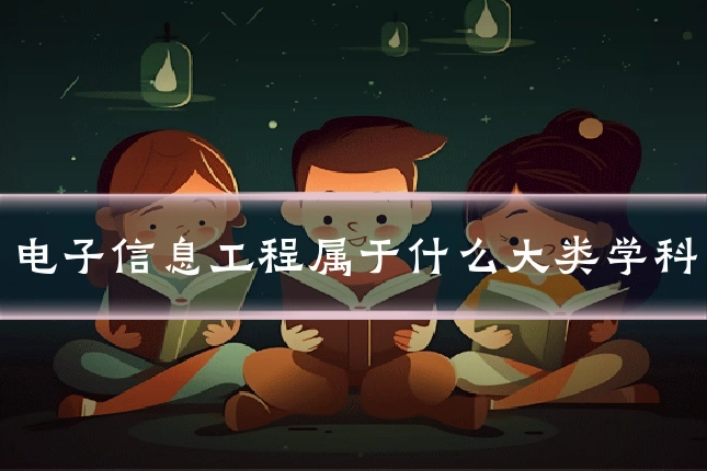 电子信息工程属于什么大类学科
