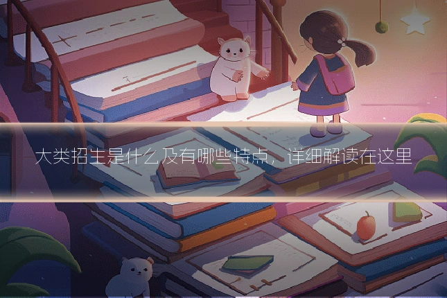 大类招生是什么及有哪些特点，详细解读在这里