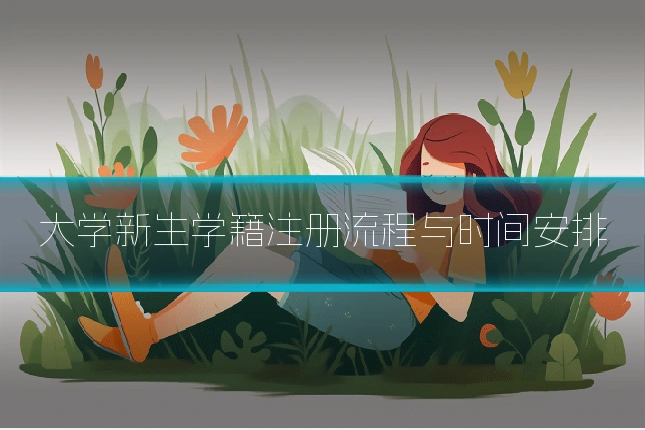 大学新生学籍注册流程与时间安排