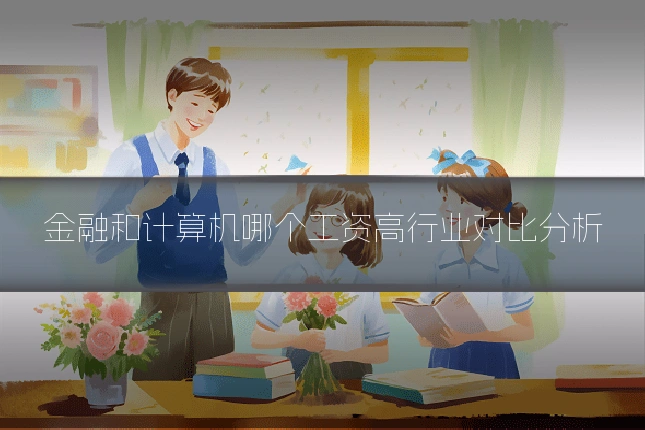 金融和计算机哪个工资高行业对比分析