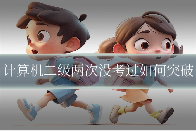 计算机二级两次没考过如何突破