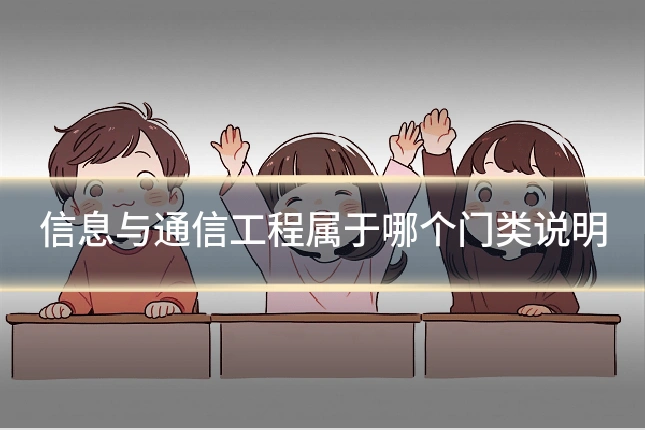 信息与通信工程属于哪个门类说明