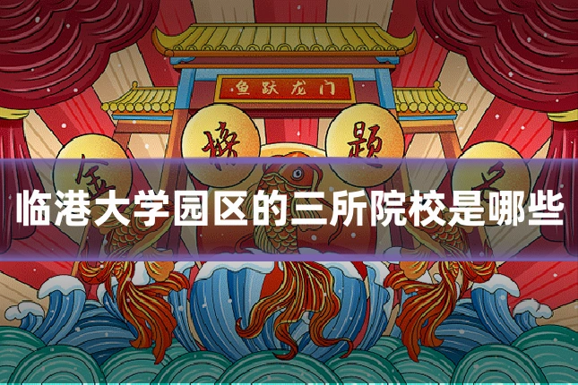 临港大学园区的三所院校是哪些