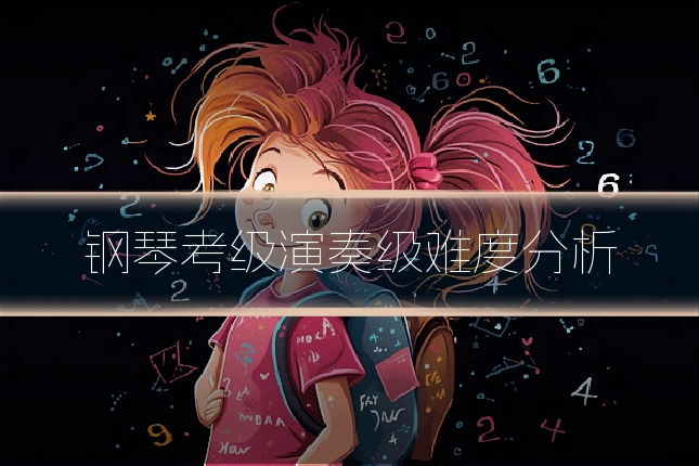 钢琴考级演奏级难度分析