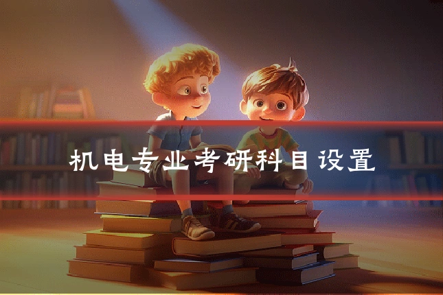 机电专业考研科目设置