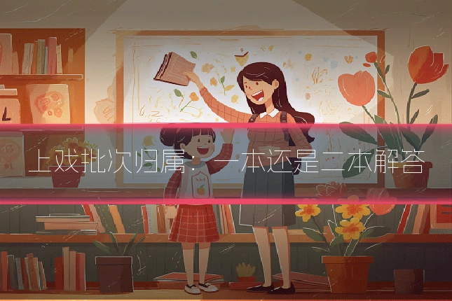 上戏批次归属：一本还是二本解答