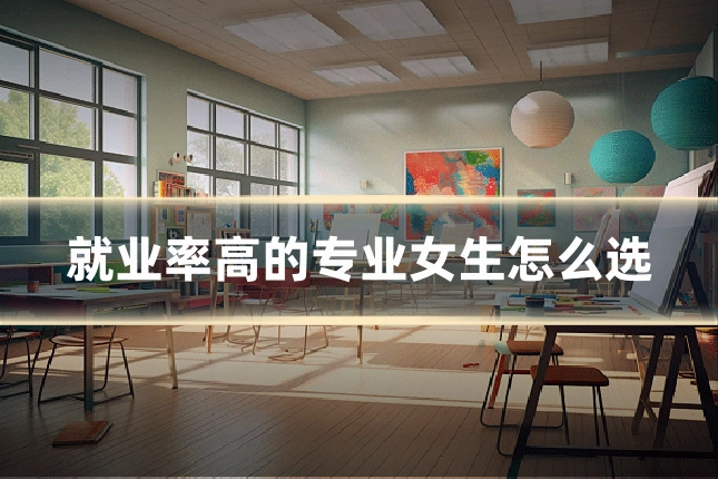 就业率高的专业女生怎么选
