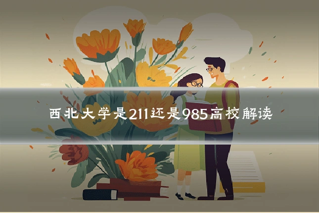 西北大学是211还是985高校解读