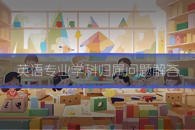 英语专业学科归属问题解答