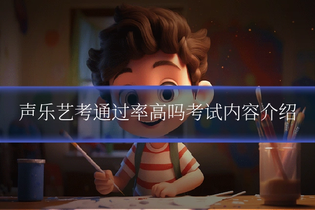 声乐艺考通过率高吗考试内容介绍
