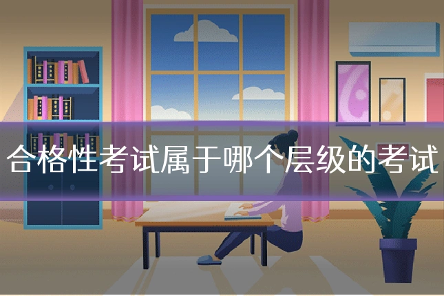 合格性考试属于哪个层级的考试