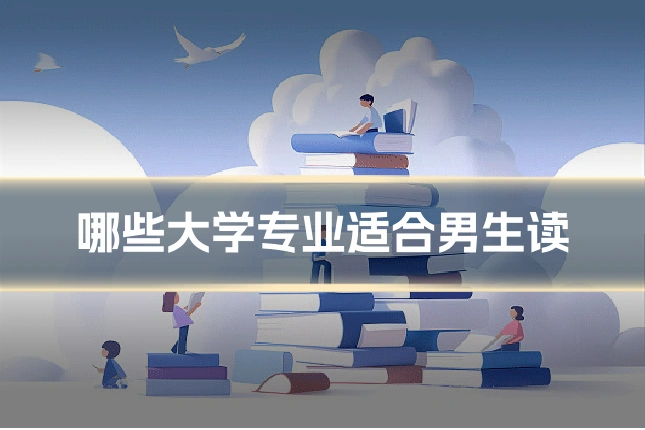 哪些大学专业适合男生读