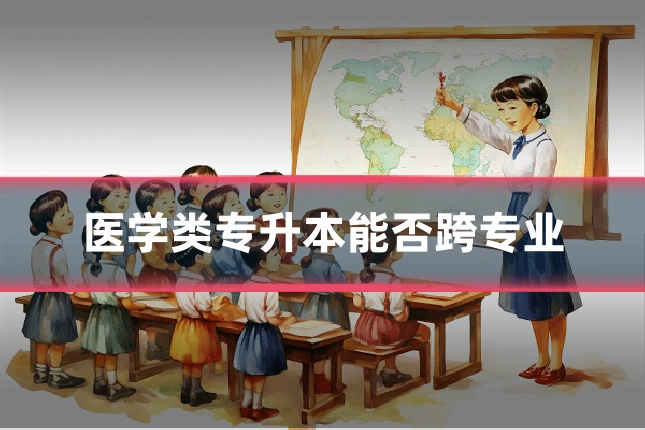 医学类专升本能否跨专业