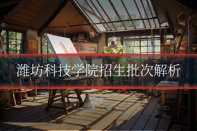 潍坊科技学院招生批次解析