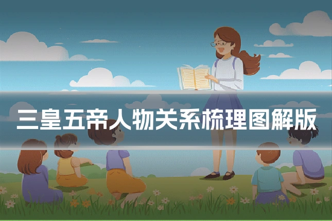 三皇五帝人物关系梳理图解版
