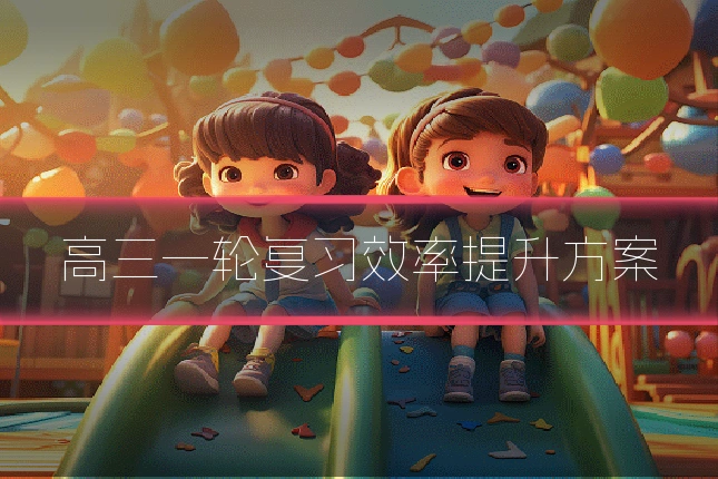 高三一轮复习效率提升方案