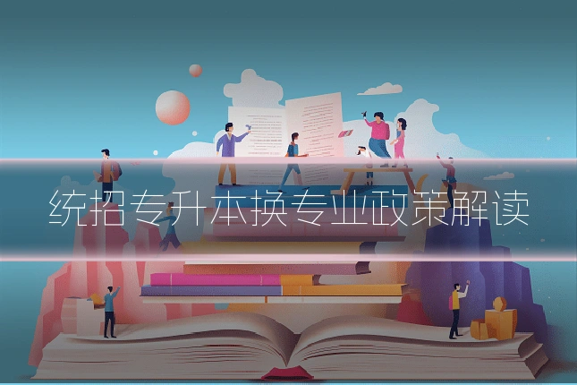 统招专升本换专业政策解读