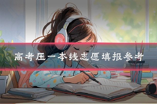 高考压一本线志愿填报参考