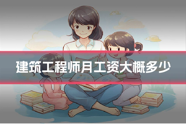 建筑工程师月工资大概多少
