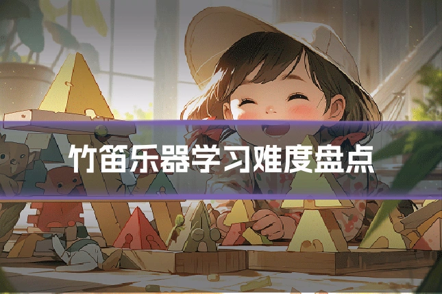 竹笛乐器学习难度盘点