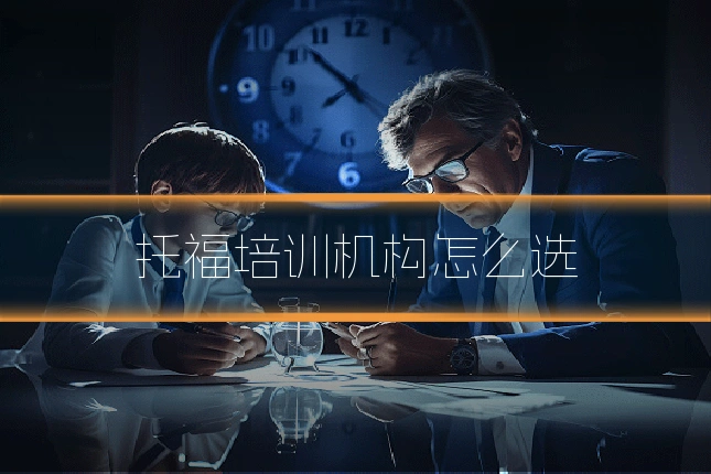 托福培训机构怎么选
