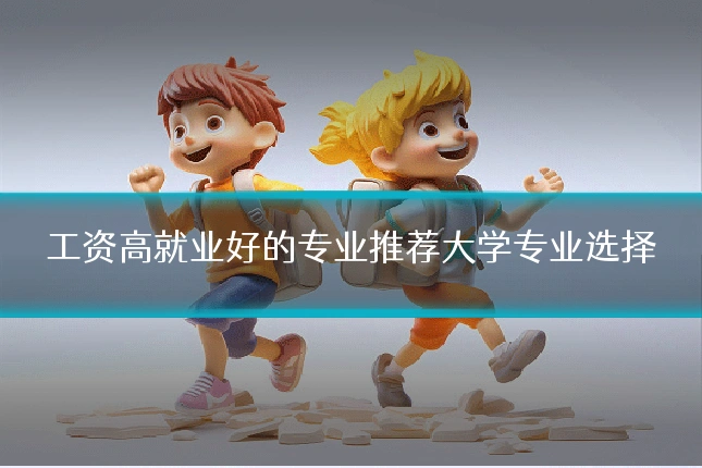 工资高就业好的专业推荐大学专业选择