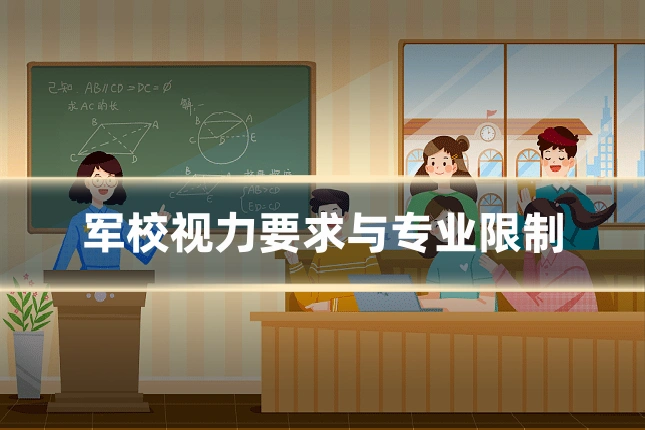 军校视力要求与专业限制