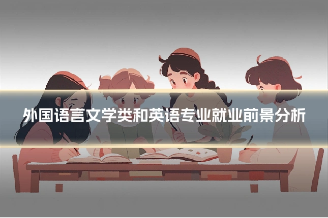 外国语言文学类和英语专业就业前景分析