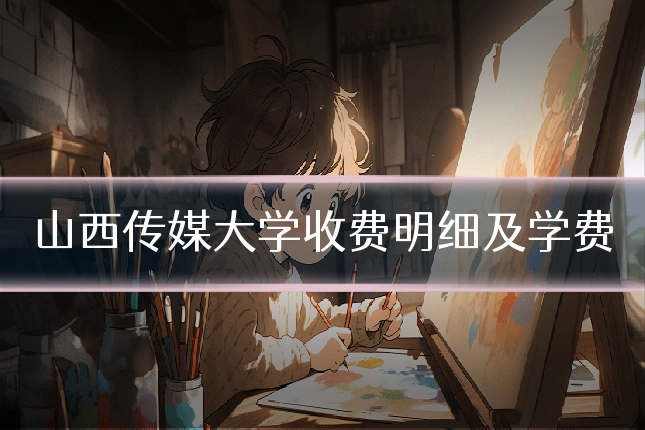 山西传媒大学收费明细及学费