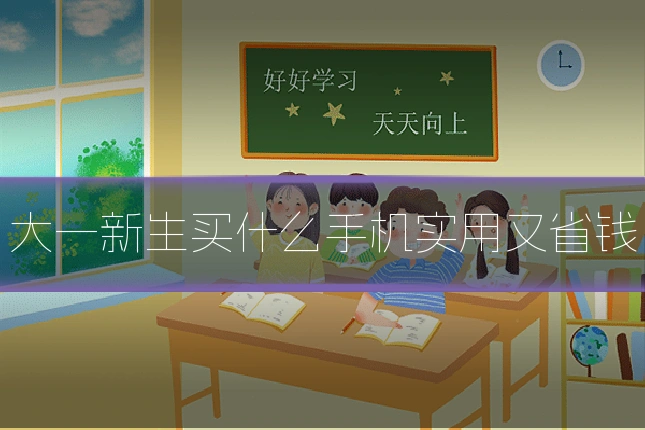 大一新生买什么手机实用又省钱