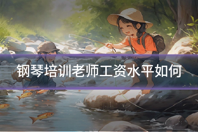 钢琴培训老师工资水平如何