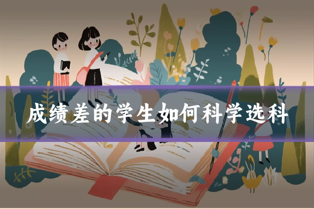 成绩差的学生如何科学选科