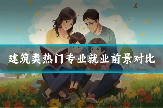 建筑类热门专业就业前景对比