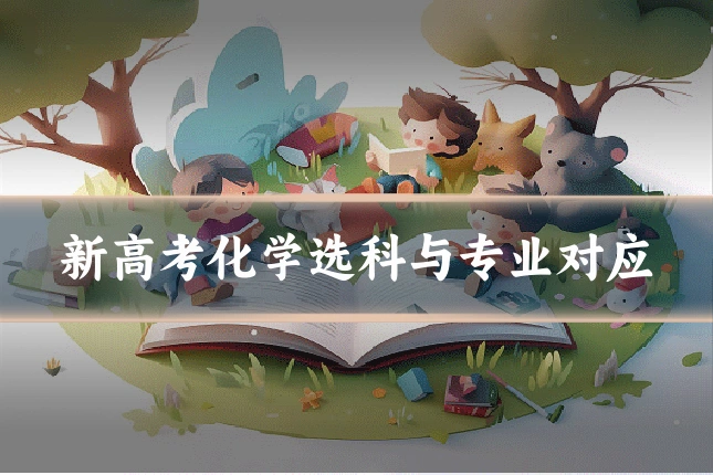 新高考化学选科与专业对应