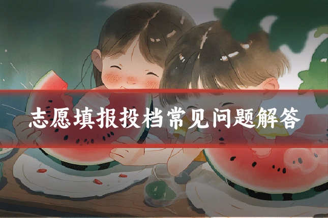 志愿填报投档常见问题解答