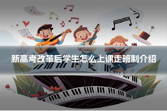 新高考改革后学生怎么上课走班制介绍