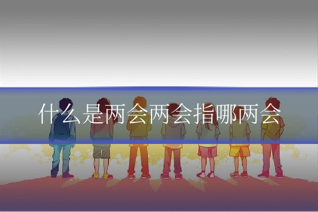 什么是两会两会指哪两会