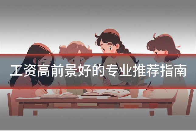 工资高前景好的专业推荐指南