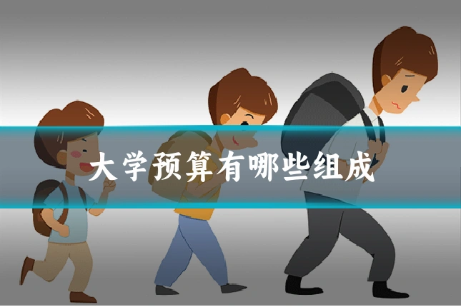 大学预算有哪些组成