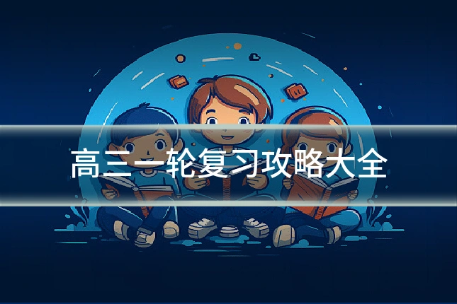 高三一轮复习攻略大全