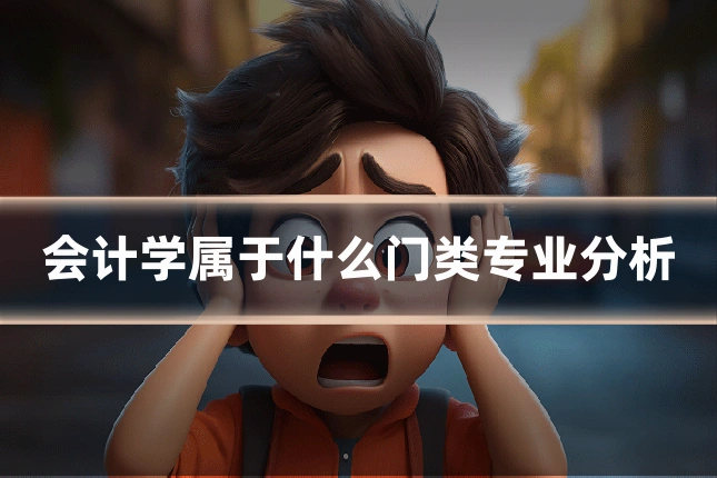 会计学属于什么门类专业分析