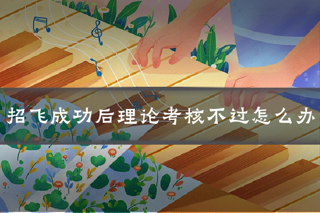 招飞成功后理论考核不过怎么办