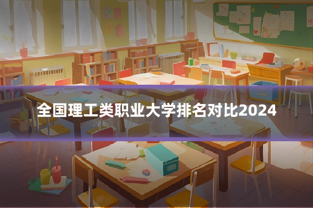 全国理工类职业大学排名对比2024