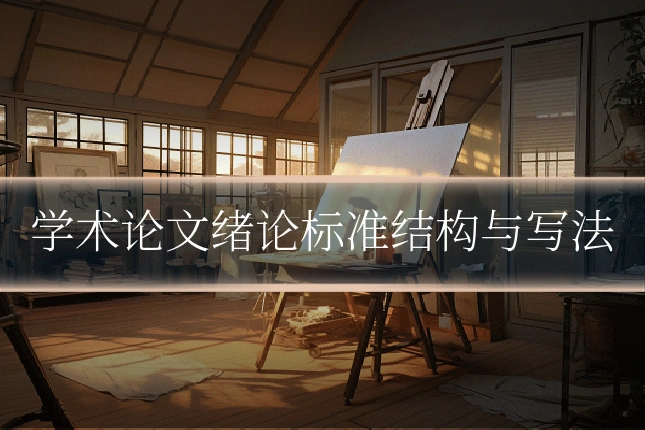学术论文绪论标准结构与写法
